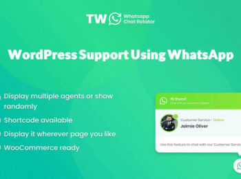 WordPress Support Using WhatsApp Nulled