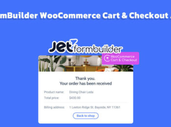 JetFormBuilder WooCommerce Cart & Checkout Action Nulled