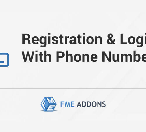 Registration & Login with Mobile Phone Number